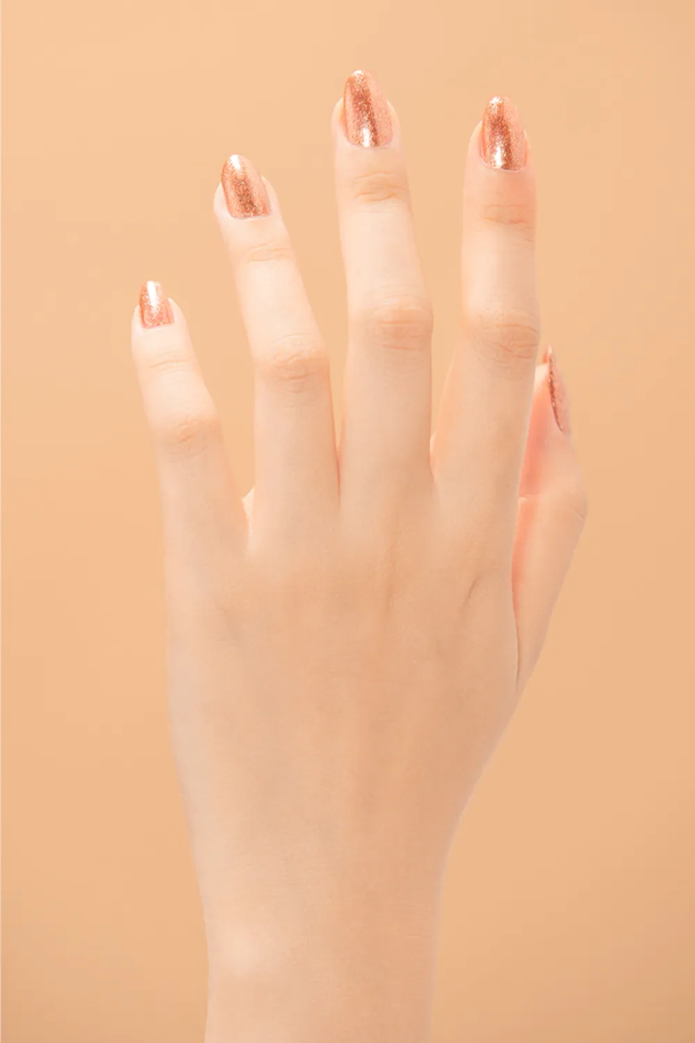 Cirque Colors Halcyon nagellack metalliskt roséguld