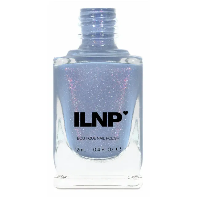ILNP Southwest Dusk To Dawn nagellack duvblå glitter