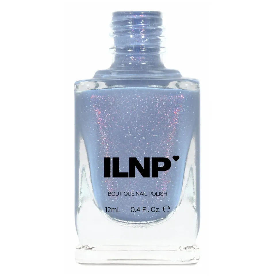 ILNP Southwest Dusk To Dawn nagellack duvblå glitter