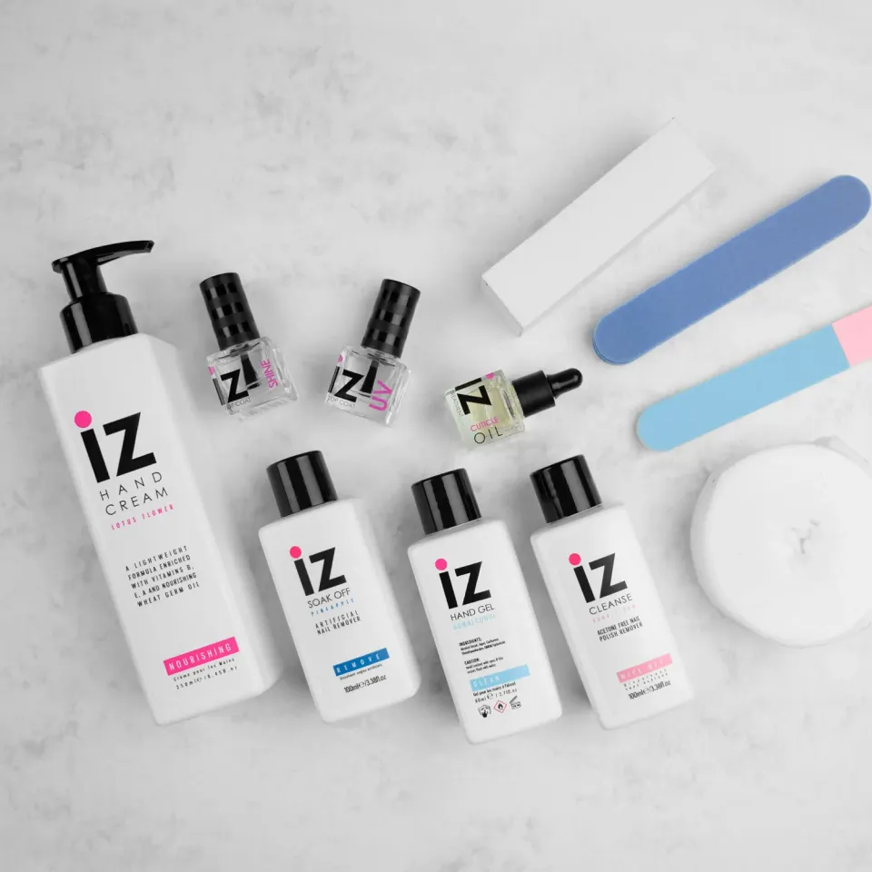 Iz Beauty Soak Off & Care Kit borttagningskit set