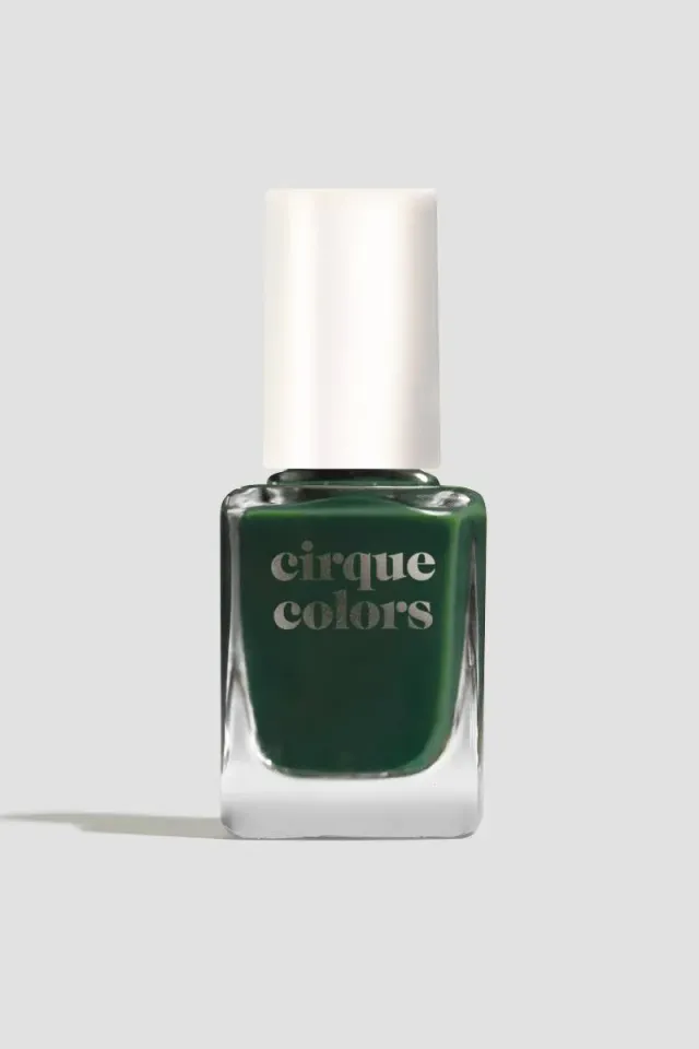 Cirque Colors Forest Jelly nagellack mörkgrön jelly