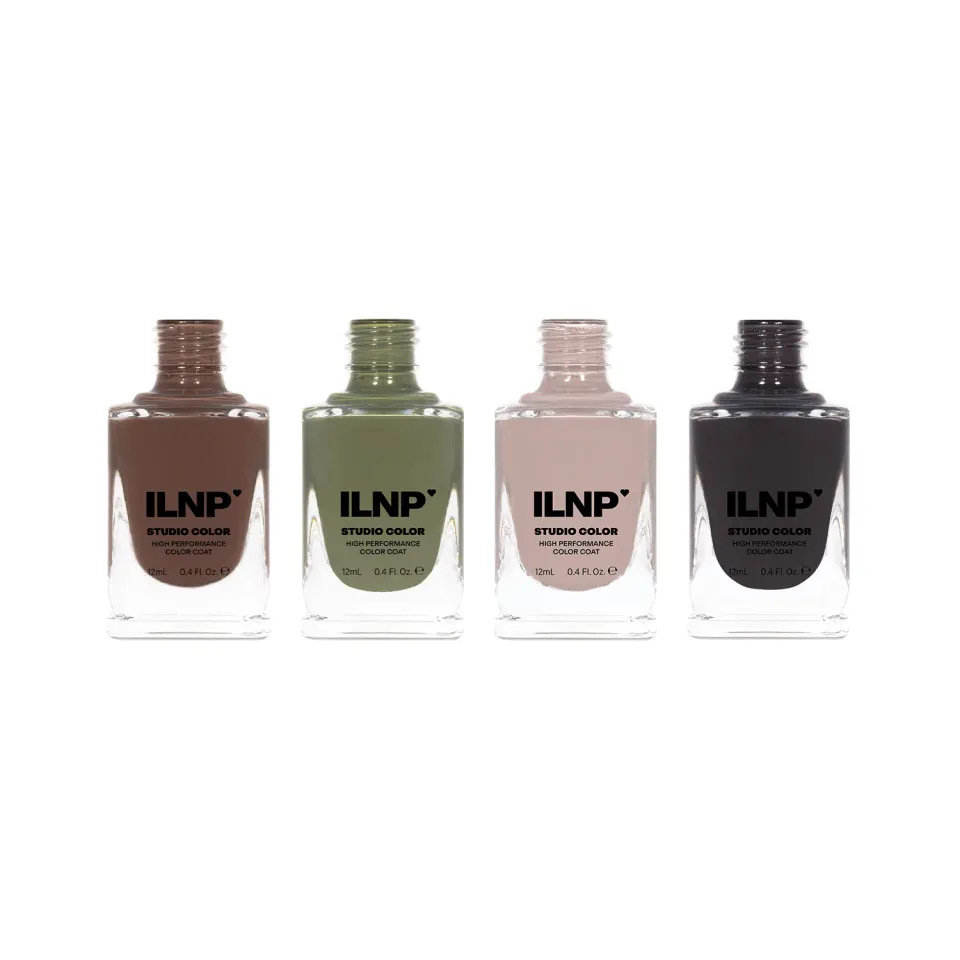 ILNP Campground nagellacksset 4-pack jordiga kräm