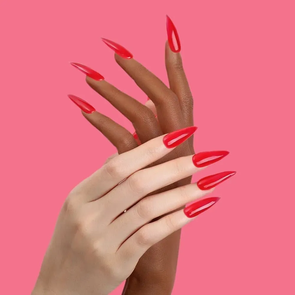 Modelones Poly Nail Gel Bright Red polygel 15g röd