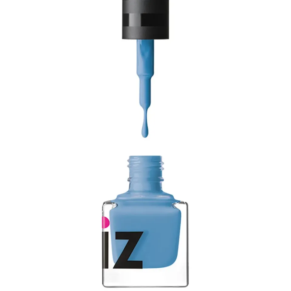 Iz Beauty Dancing In The Rain 843 nagellack 6 ml blå