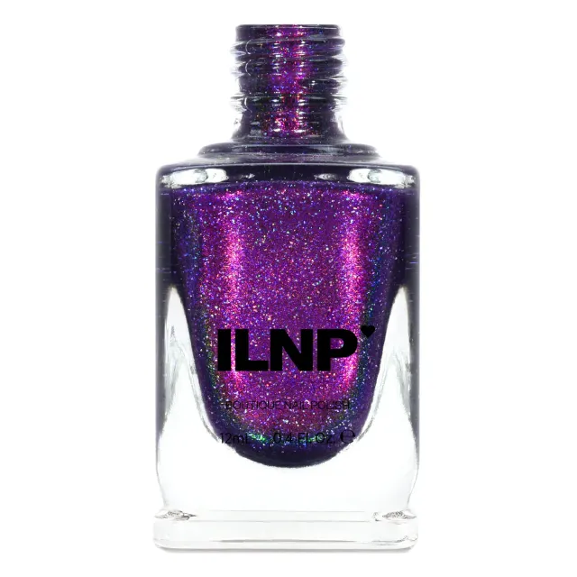 ILNP High Voltage nagellack lila holo