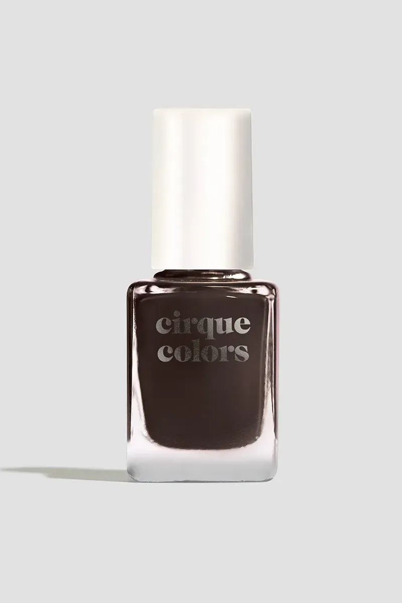Cirque Colors Umber Jelly nagellack mörkbrun jelly