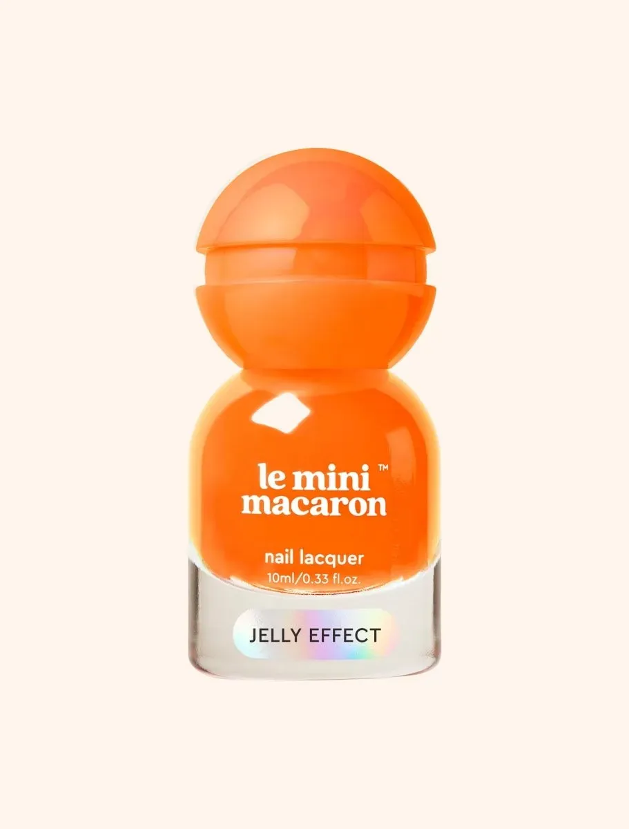 Le Mini Macaron Le Sweet nagellack Orange Glow jelly orange