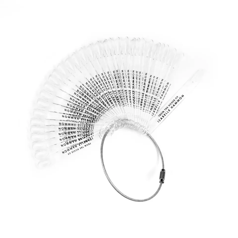 Iz Beauty Unpainted färgstickor 32-pack mandel