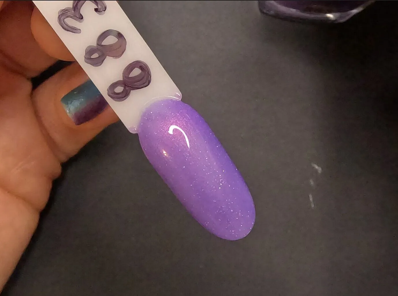 Cirque Colors Sol thermal nagellack lila-rosa