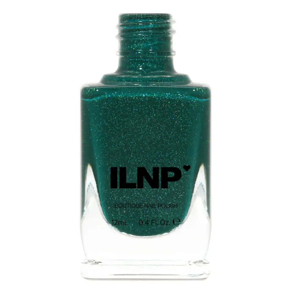 ILNP Tropics Private Island nagellack grön holo