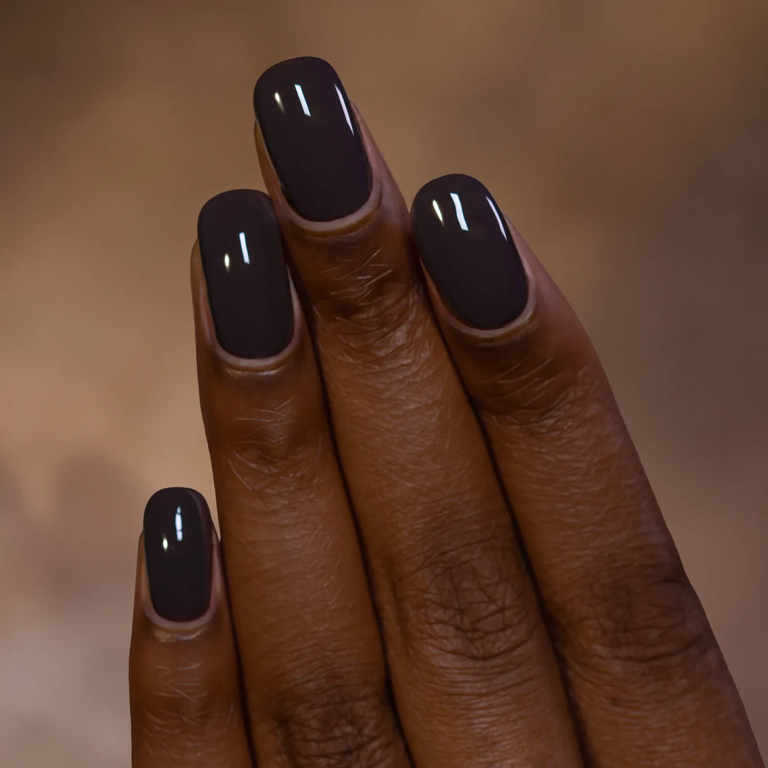 ILNP Studio Color Truffle nagellack mörkbrun kräm