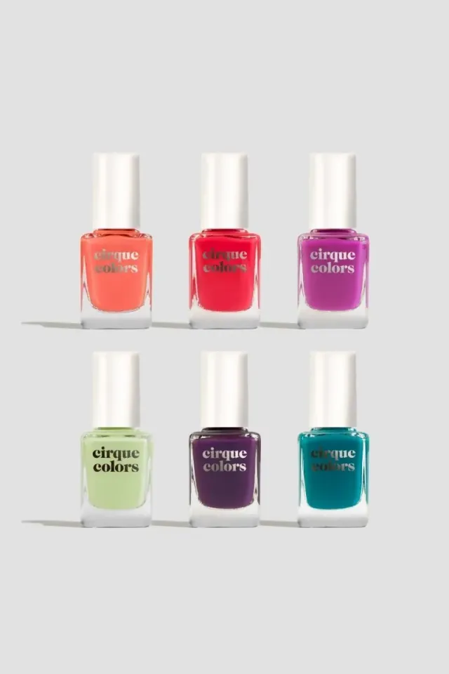 Cirque Colors Glazed 2025 nagellacksset jelly 6-pack