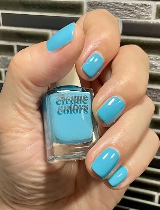 Cirque Colors Miami-Dade nagellack neon cyanblå