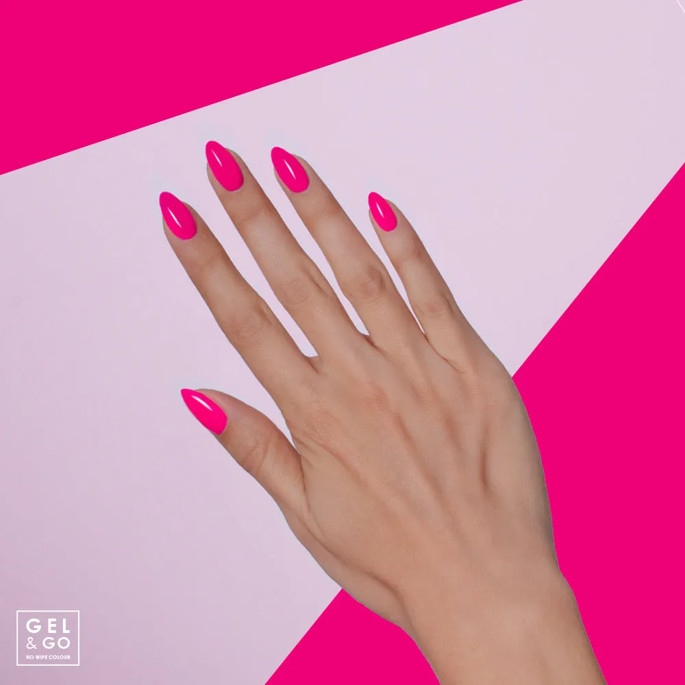 Iz Beauty GEL&GO Izzy gellack 8 ml neonrosa