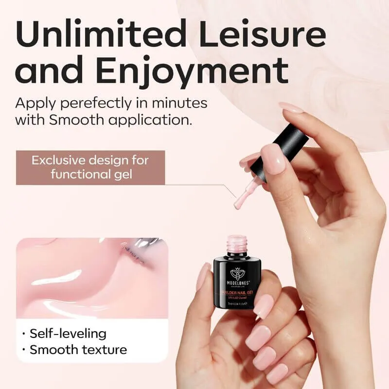 Modelones Builder Gel bygggel Nude Reddish nude