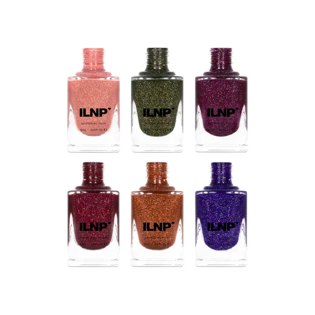 ILNP Vineyard Collection nagellackset 6-pack holografisk jelly