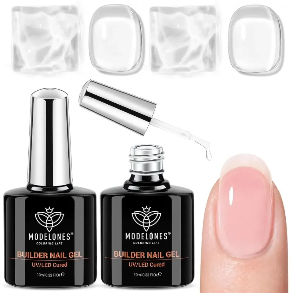 Modelones Builder Nail Gel buildergel 2x10ml clear