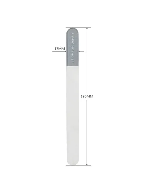 Leighton Denny Crystal large 195mm nagelfil splitterfri