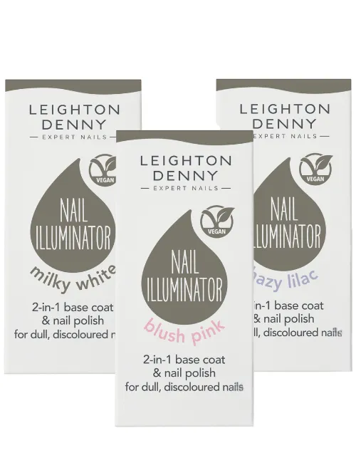 Leighton Denny Nail Illuminator nagellack set 3-pack