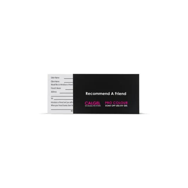 Iz Beauty Recommend a Friend kundkort 25-pack salong