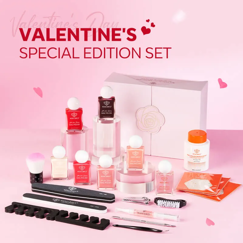 Modelones So Scarlet nagellack 6-pack jellyrött