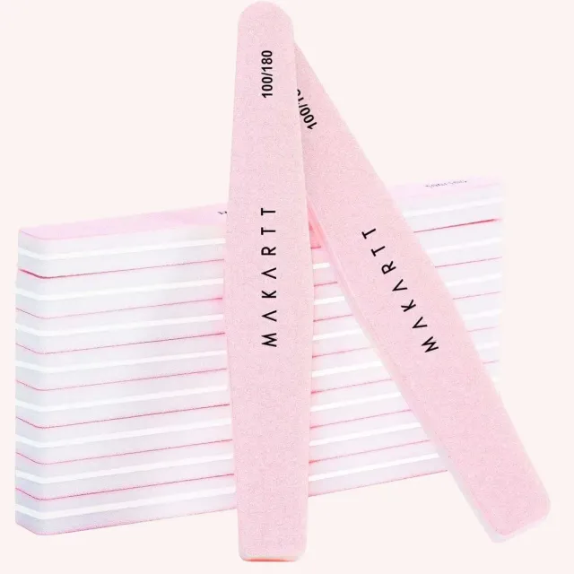 Makartt Nail Buffer Block Set 100/180 10-pack svart