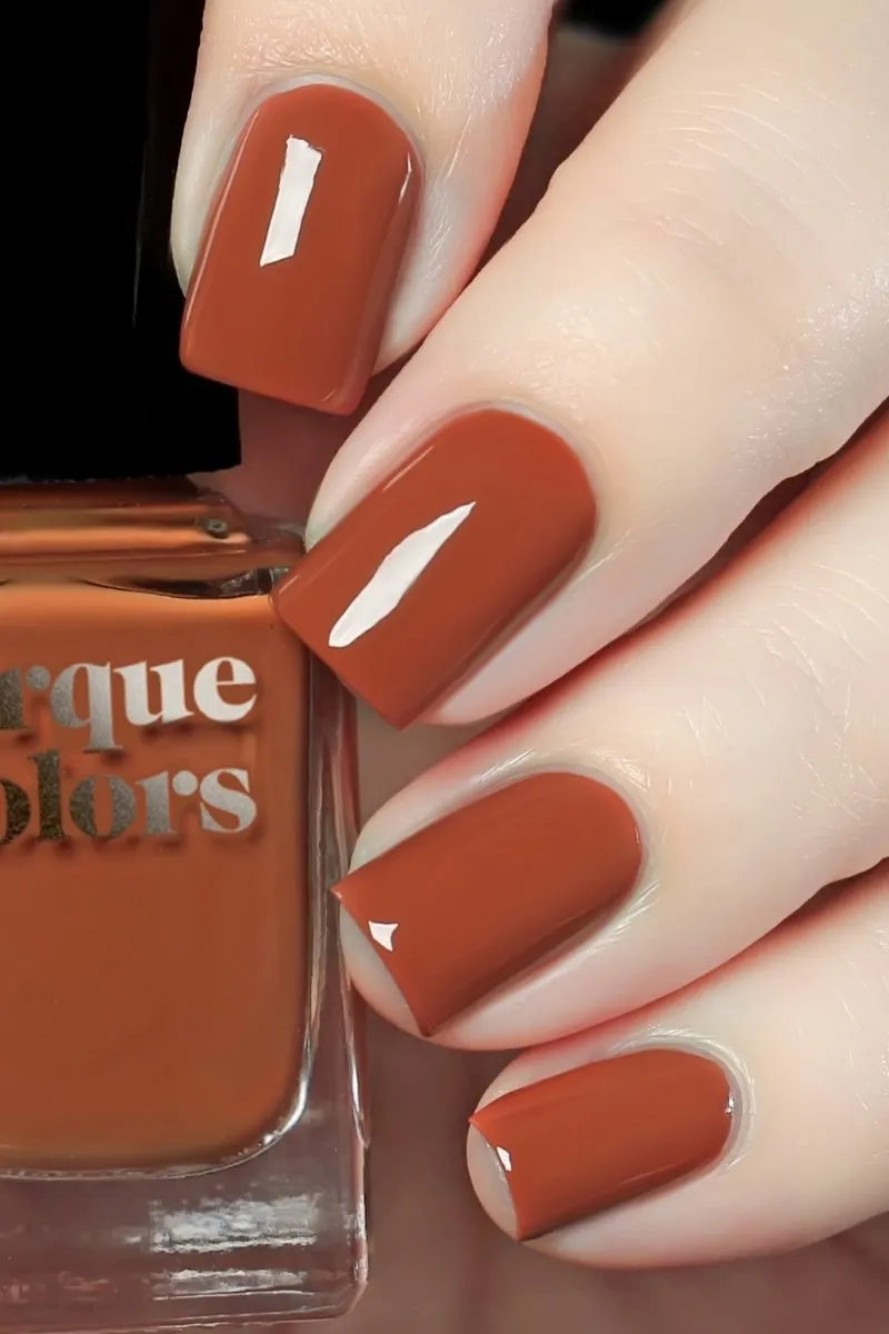 Cirque Colors Bowery nagellack – bränd orange kräm