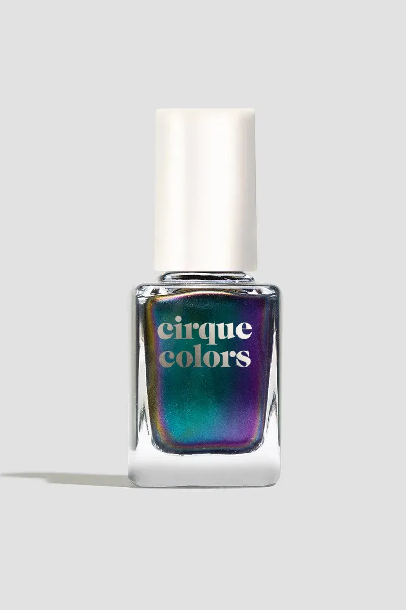 Cirque Colors Origin Unknown multikrom nagellack grön-lila