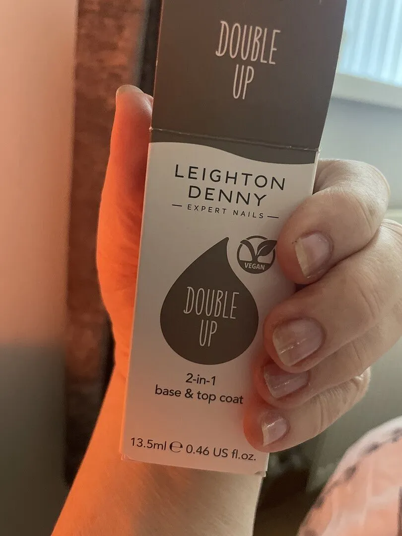 Leighton Denny Protect & Glow nagelvårdsset 2-delar