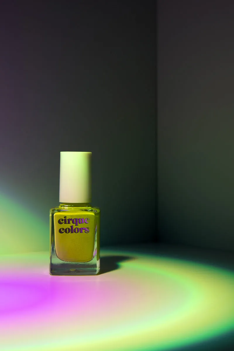 Cirque Colors Sticky Icky nagellack limegrön kräm