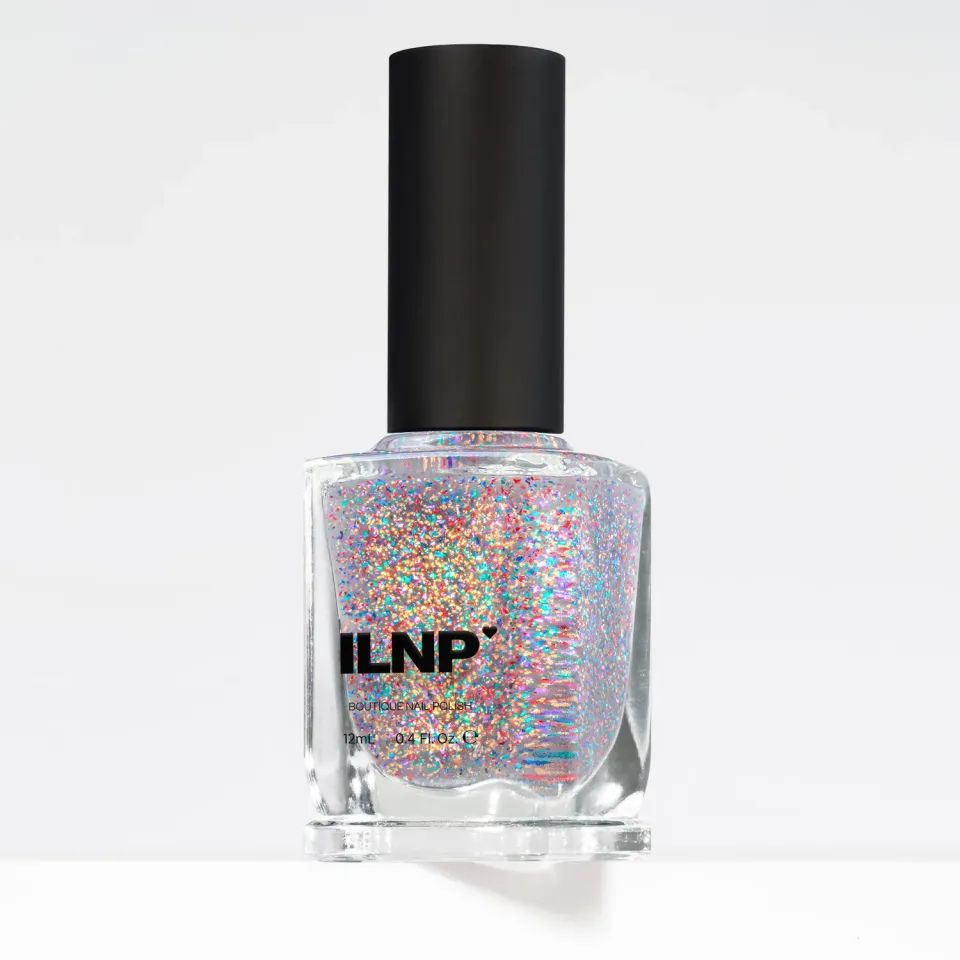 ILNP Confetti nagellack topper flerfärgad flakes