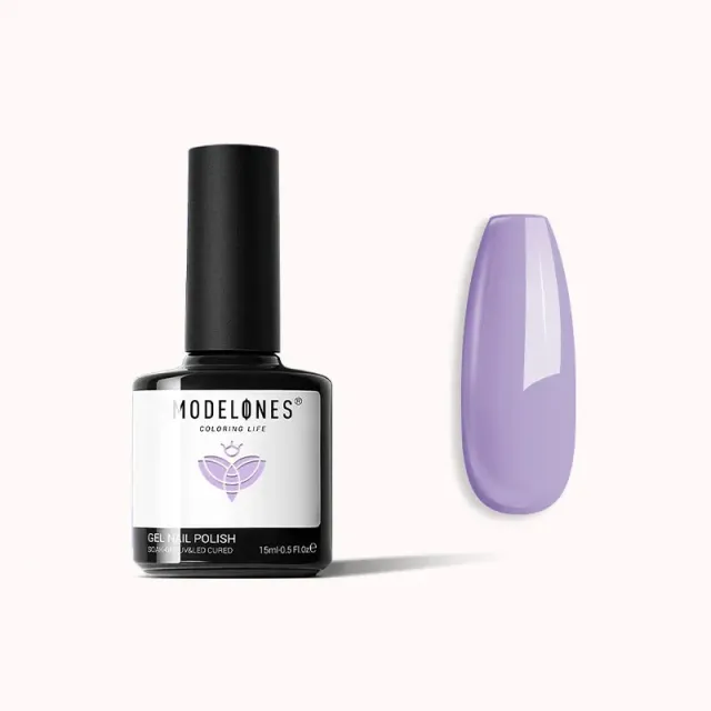 modelones Inspire Gel Lilac Morning gellack 15ml ljuslila