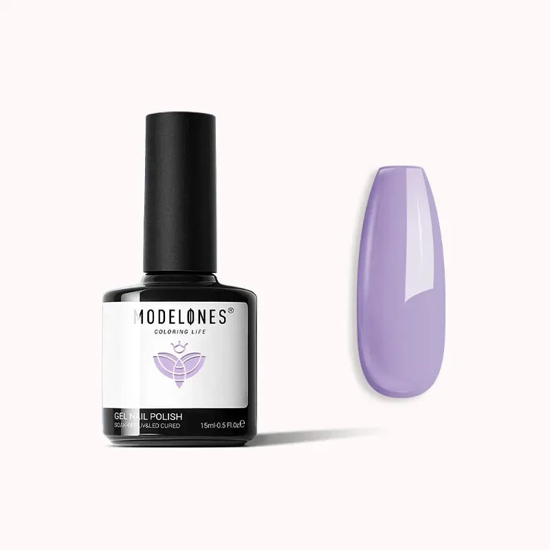 modelones Inspire Gel Lilac Morning gellack 15ml ljuslila