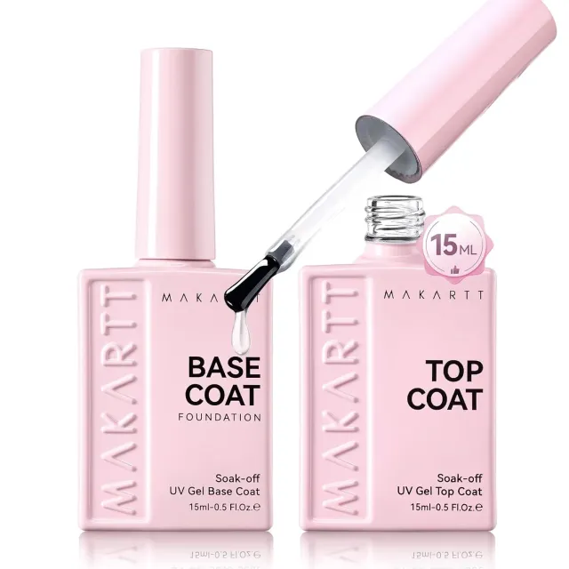 Makartt Upgrade Top Base Coat topplack baslack 3-pack glans