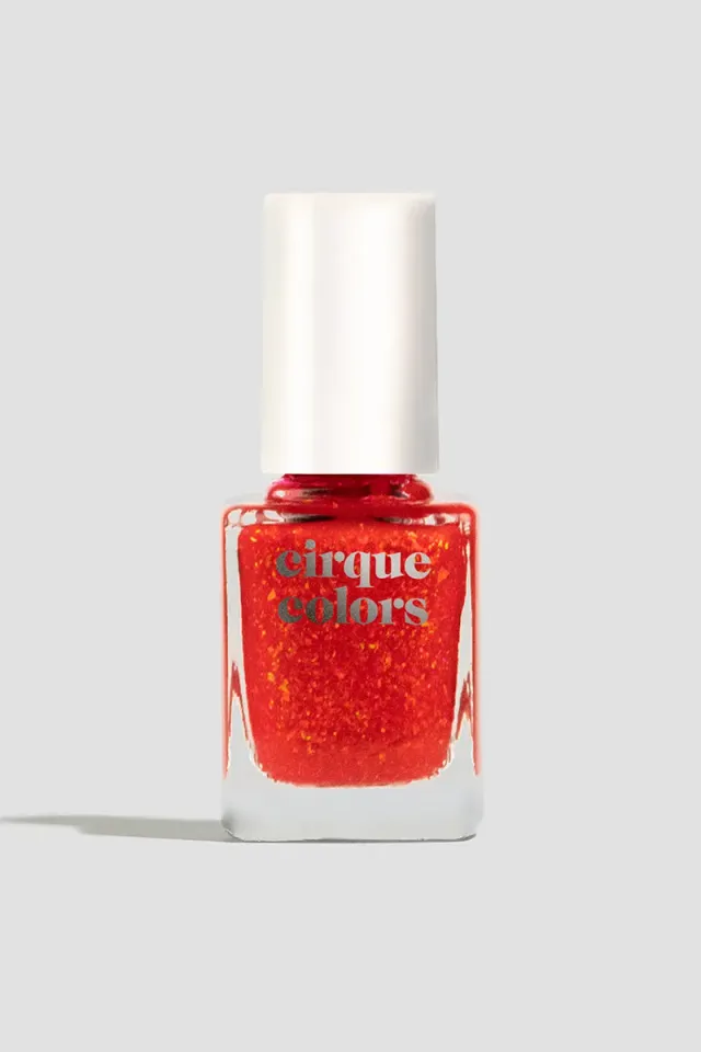 Cirque Colors Tutti Frutti nagellack röd jelly