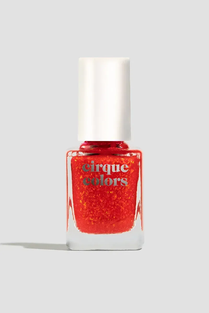 Cirque Colors Tutti Frutti nagellack röd jelly