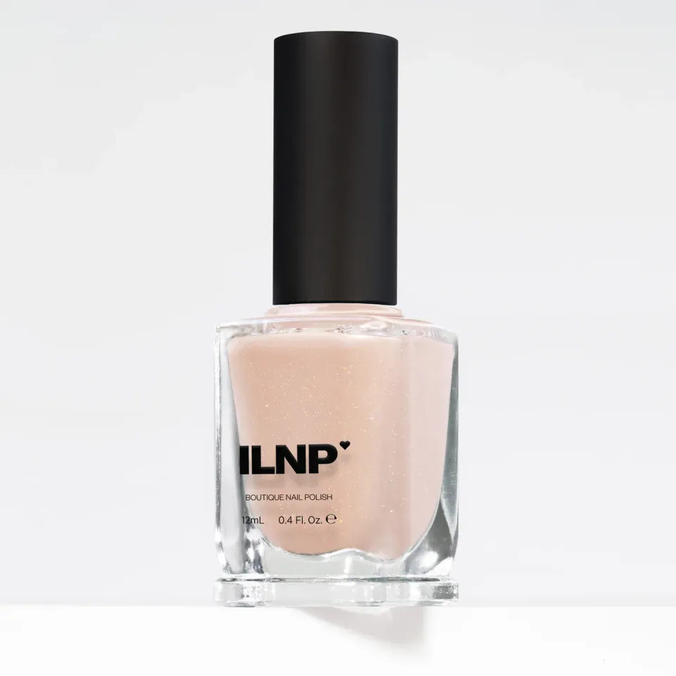 ILNP Bare nagellack beige nude holo