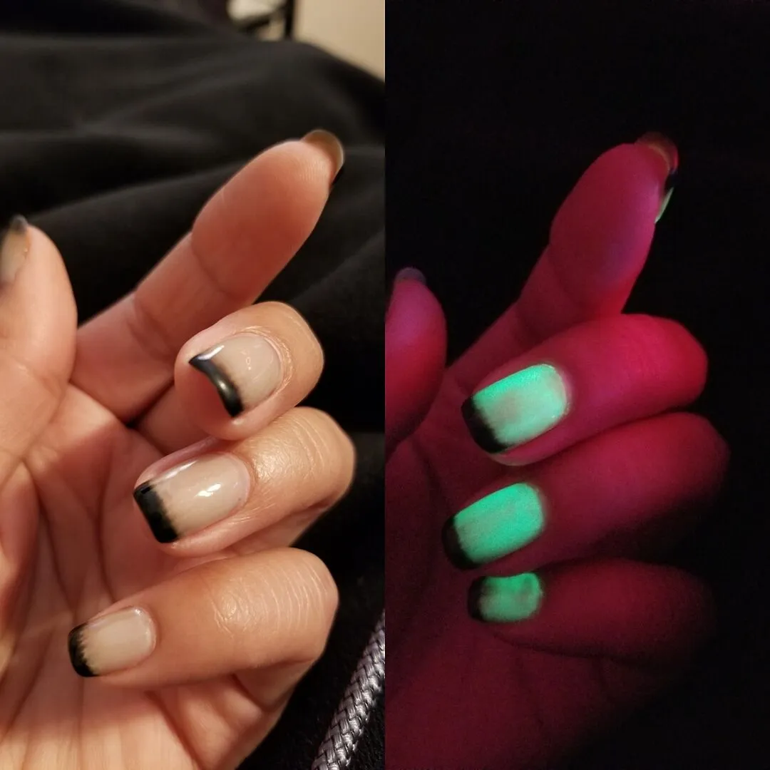 Cirque Colors Phantom Glow topplack självlysande grön