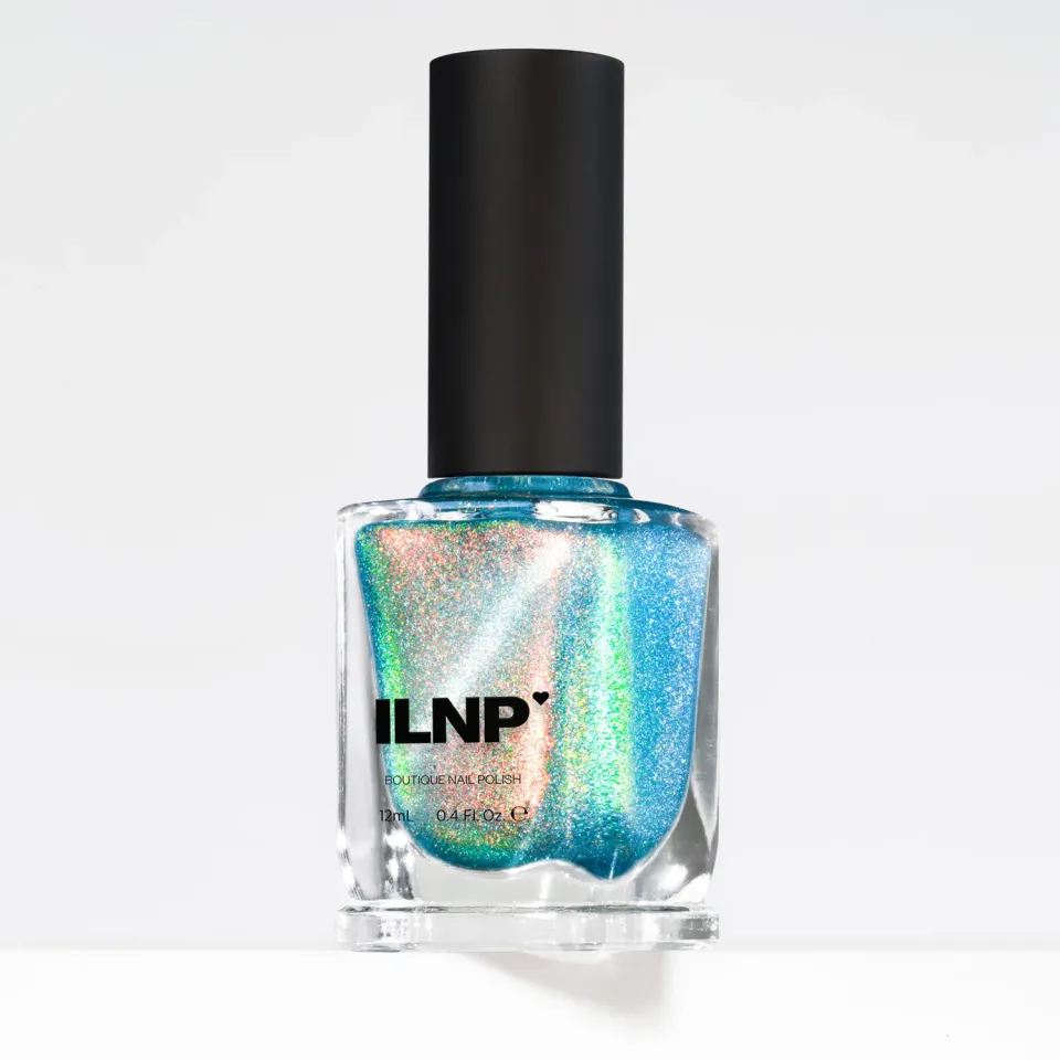 ILNP Flashing Lights nagellack petrol magnetisk