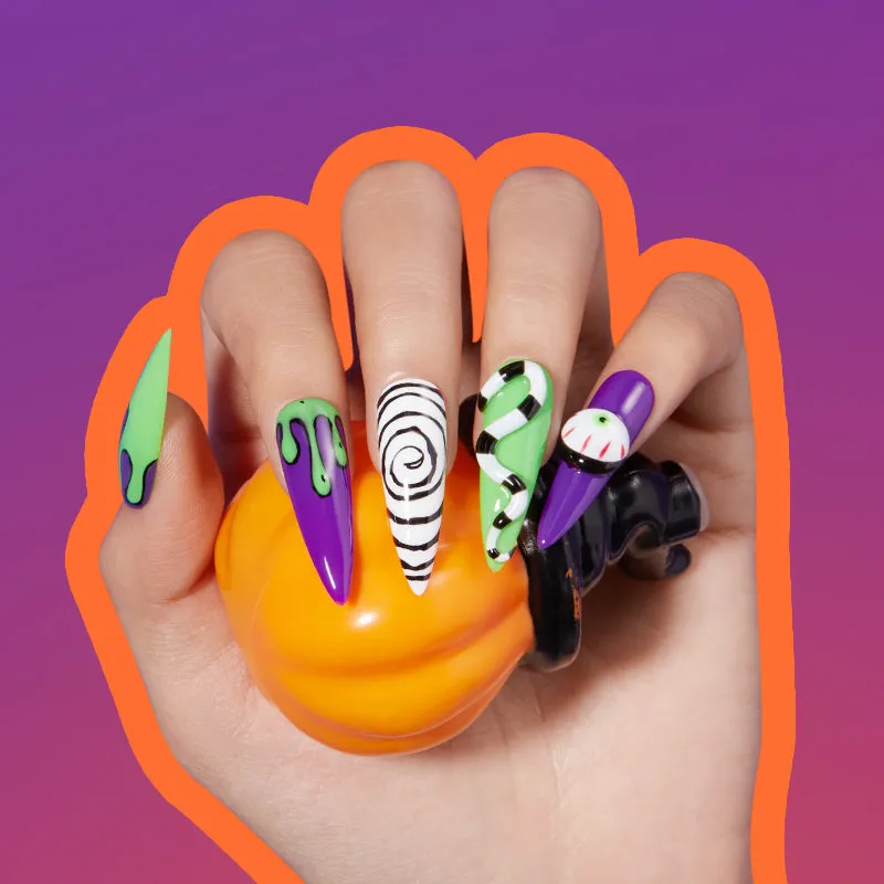 Modelones Spooky Hues gellack 6-pack HEMA-fri halloween