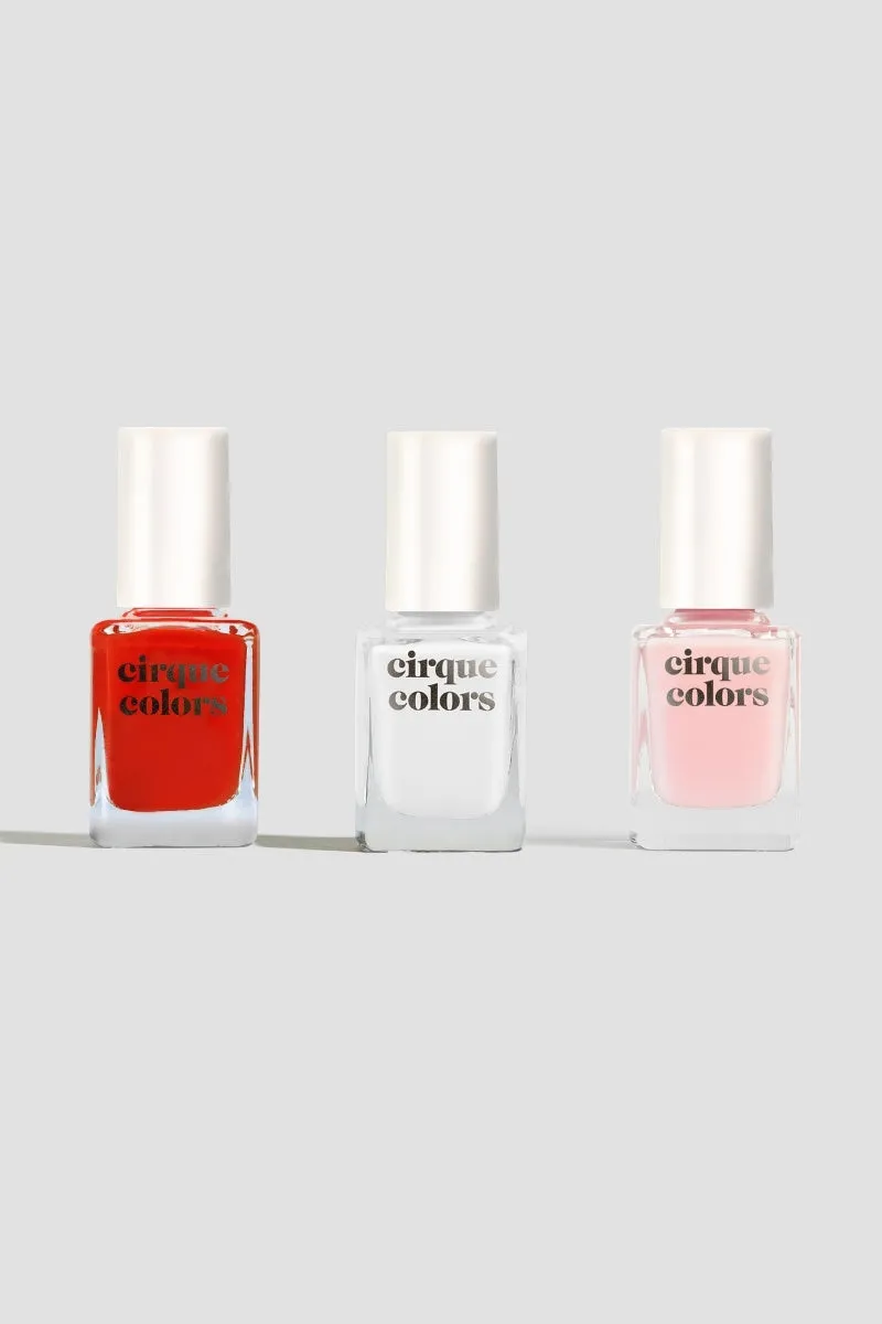 Cirque Colors Cherry on Top Trio nagellacksset 3-pack