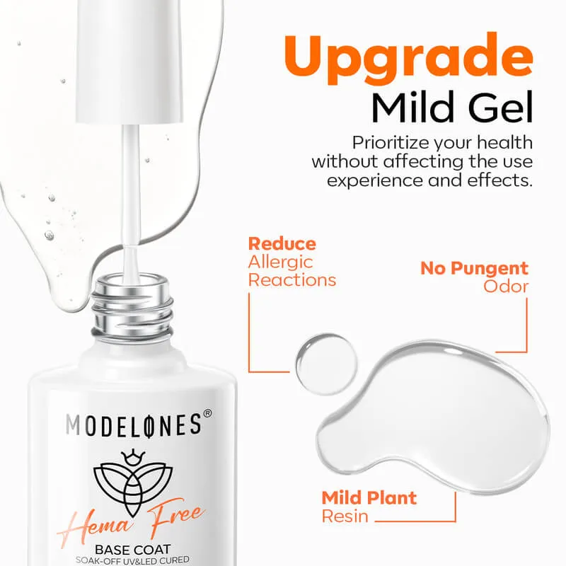 Modelones Hema-Free Base Coat underlack 10 ml fäste