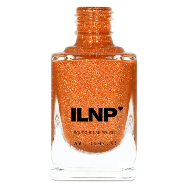 ILNP Splashed Euphoria nagellack orange jelly
