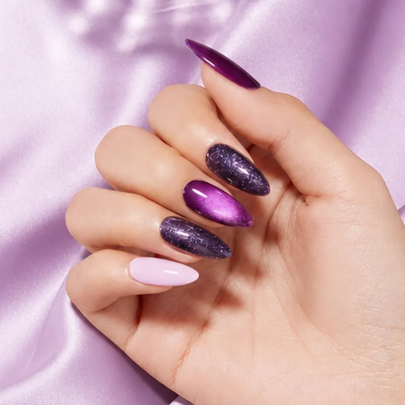 Modelones Violet Eclipse gellack 6-pack lila hemafri