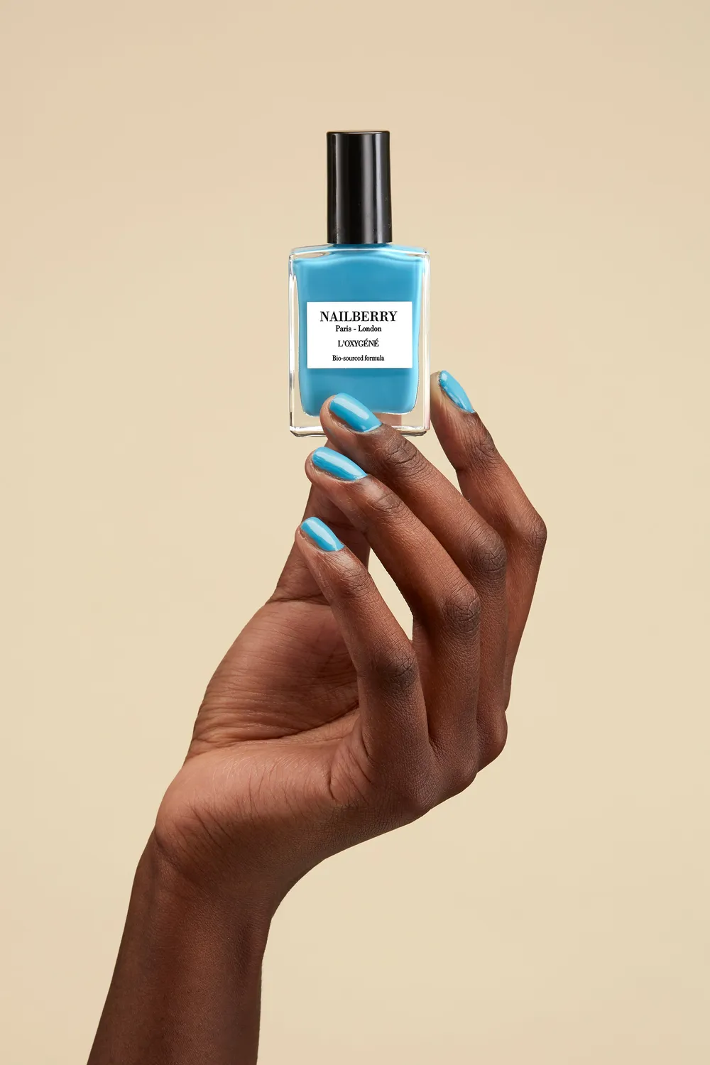 Nailberry Santorini nagellack 14 ml – turkos täckande