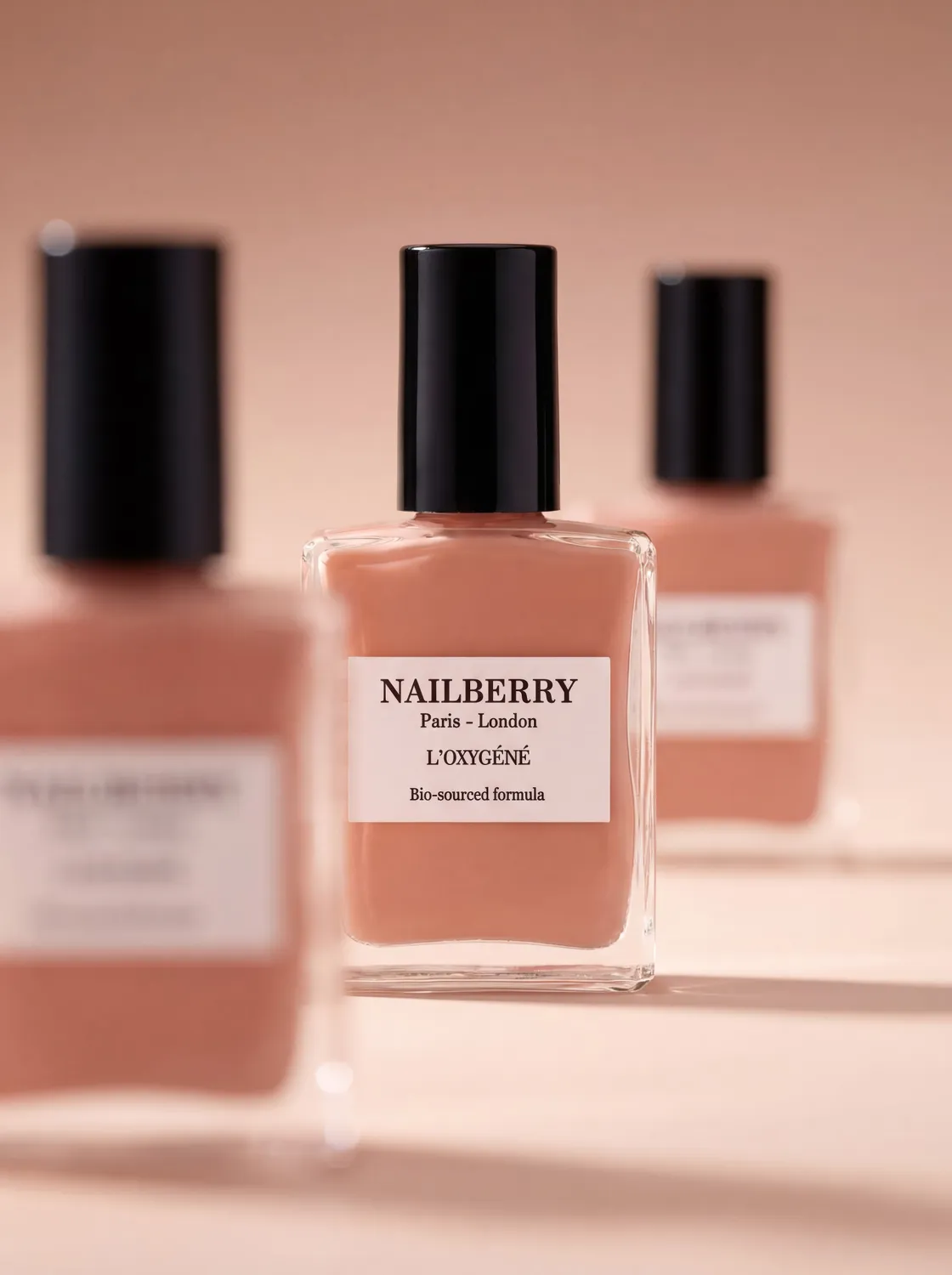 Nailberry Made You Blush nagellack 14 ml peach jelly