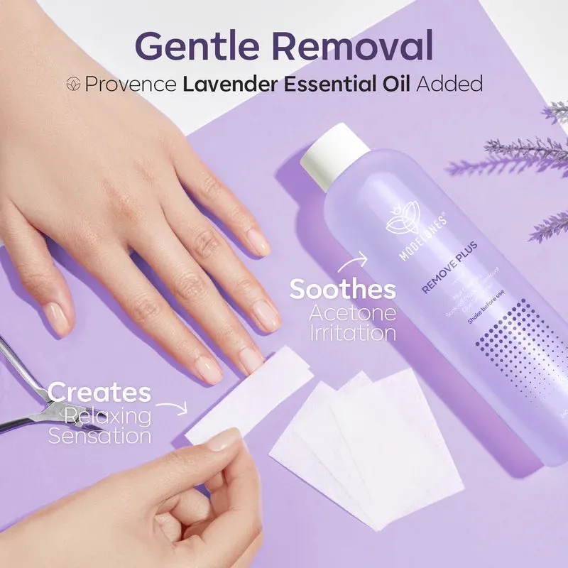 Modelones Remove Plus nagellacksborttagare 3-i-1
