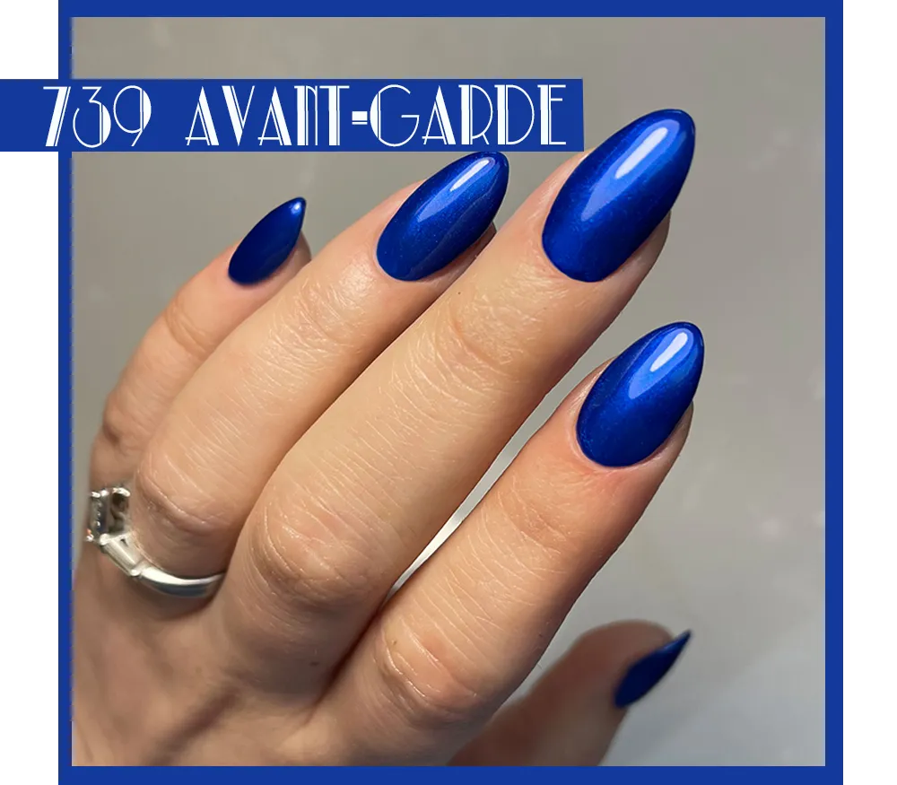 Iz Beauty Pro Colour Avant-Garde IZ739 gellack 4g kungsblå