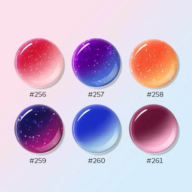 Modelones Skittles nagellack 6-pack snabbtorkande