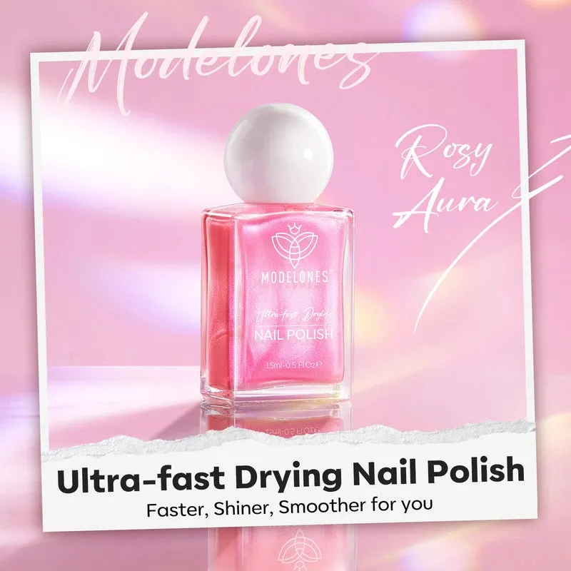 Modelones Blush Pearl nagellack rosa shimmer